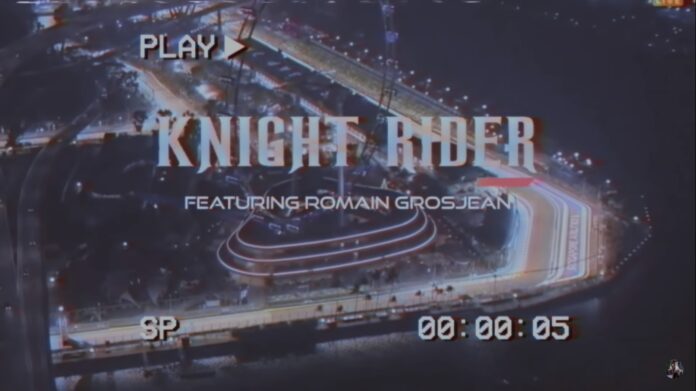 kitt, knight rider, romain grosjean, racingline.hu