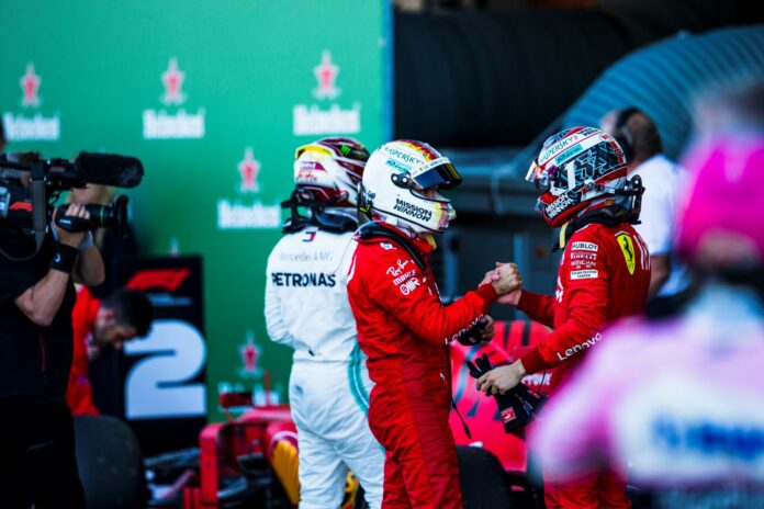 Sebastian Vettel, Charles Leclerc, Ferrari, racingline, racinglinehu, racingline.hu