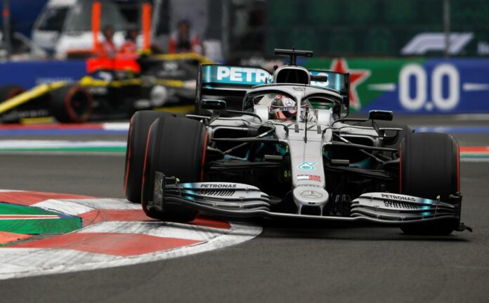 Lewis Hamilton, Mercedes, racingline