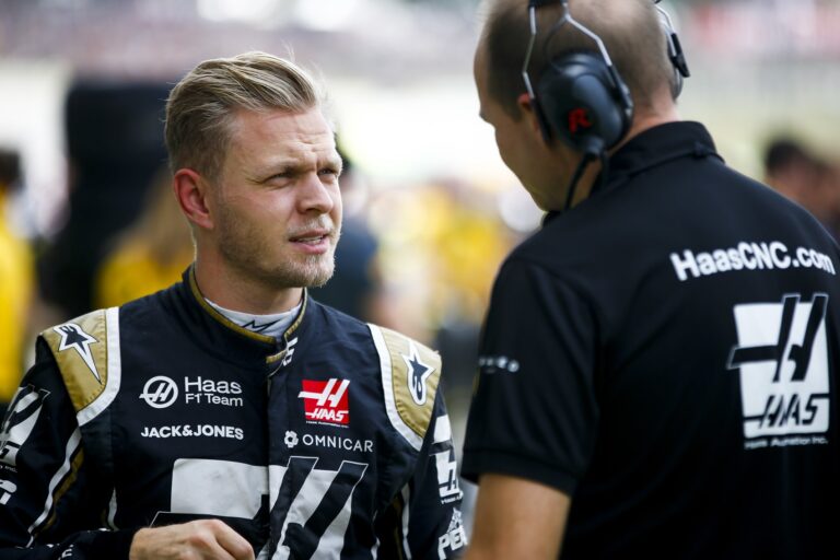 Magnussen, racingline