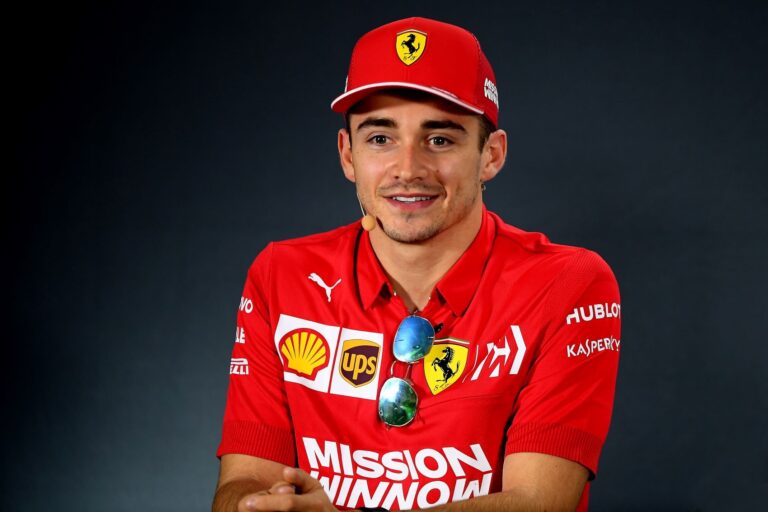 Charles Leclerc, Ferrari, racingline
