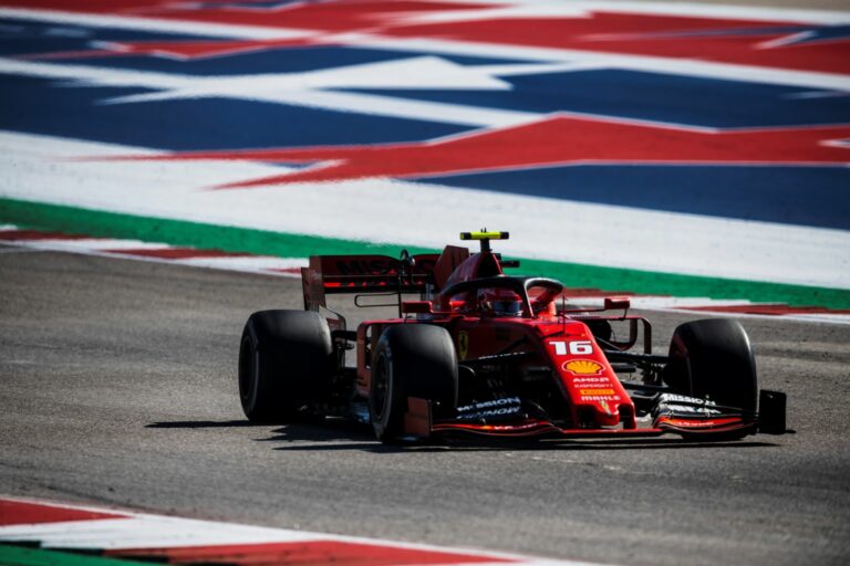 Charles Leclerc, Ferrari, racingline