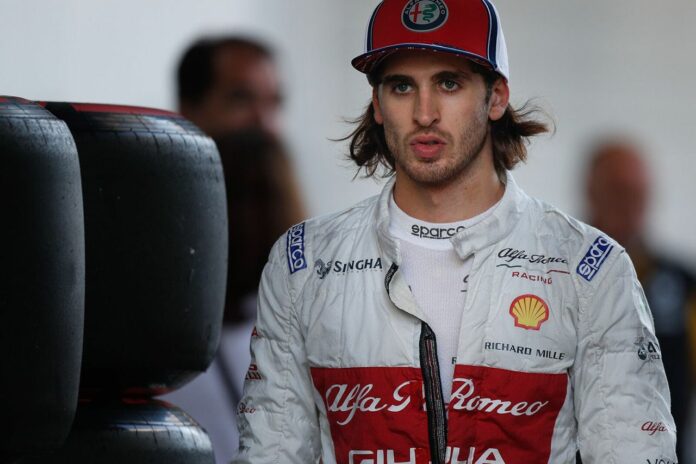 Giovinazzi, racingline