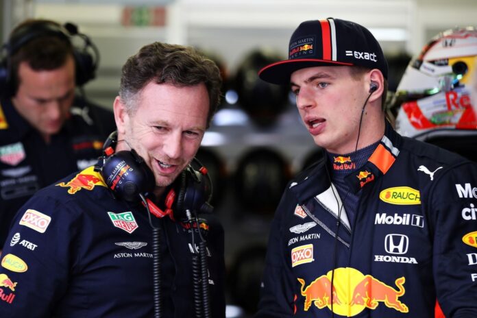 Christian Horner, Max Verstappen, Red Bull, racingline