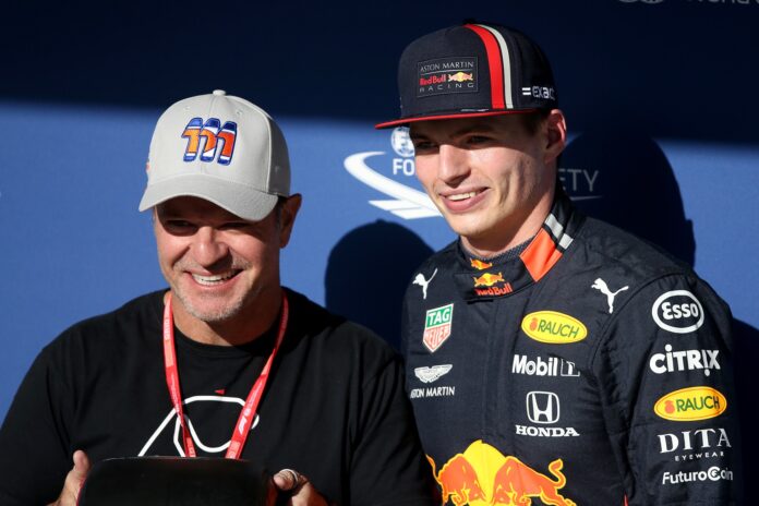 rubens barrichello, max verstappen, racingline.hu