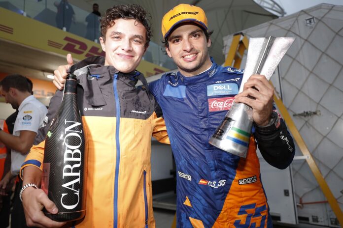 Carlos Sainz, Lando Norris