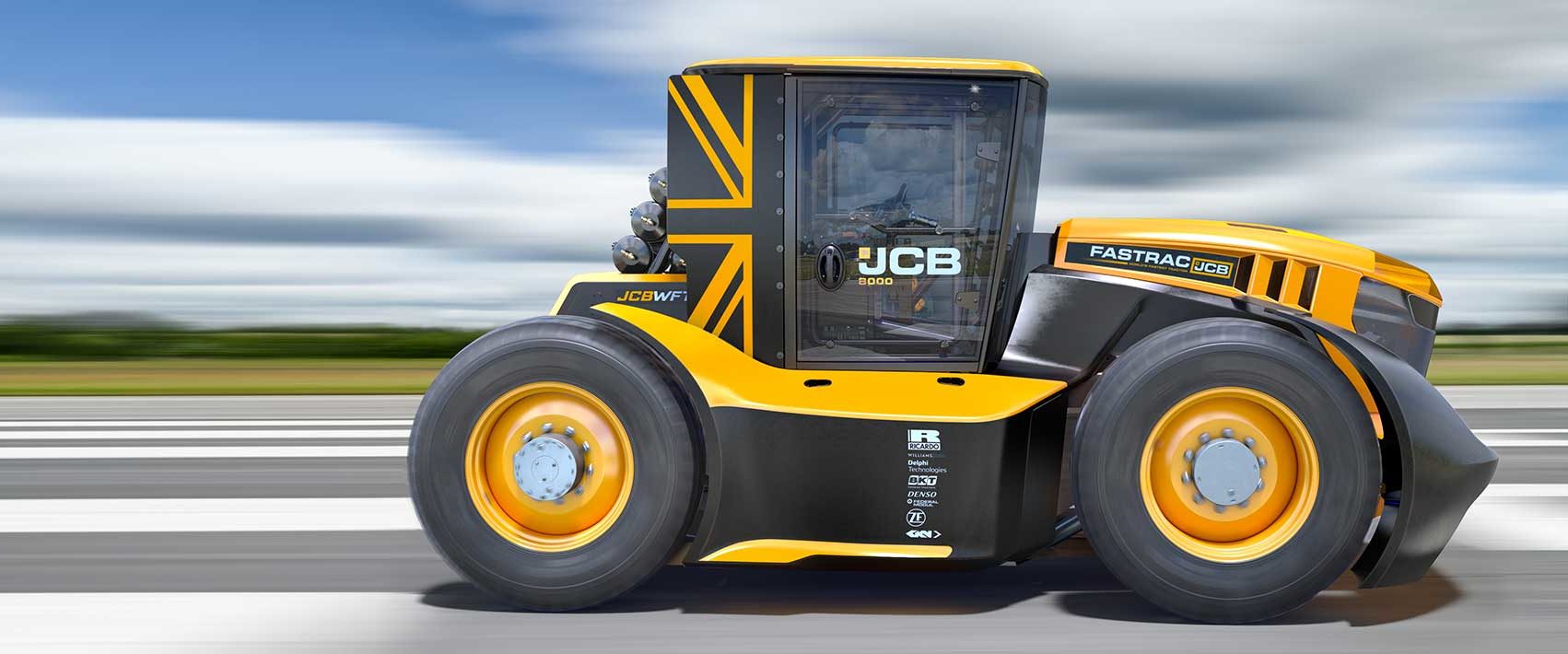 A Williams segített megépíteni a JCB és a világ leggyorsabb traktorát!