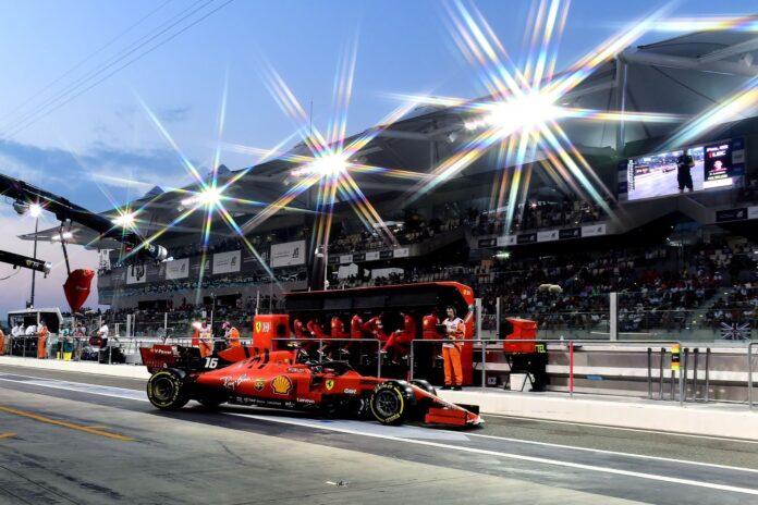 Charles Leclerc, Ferrari, racingline