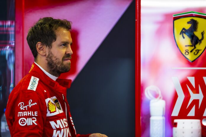 Vettel, racingline