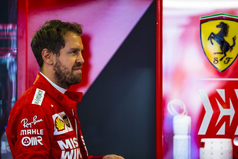 Vettel, racingline