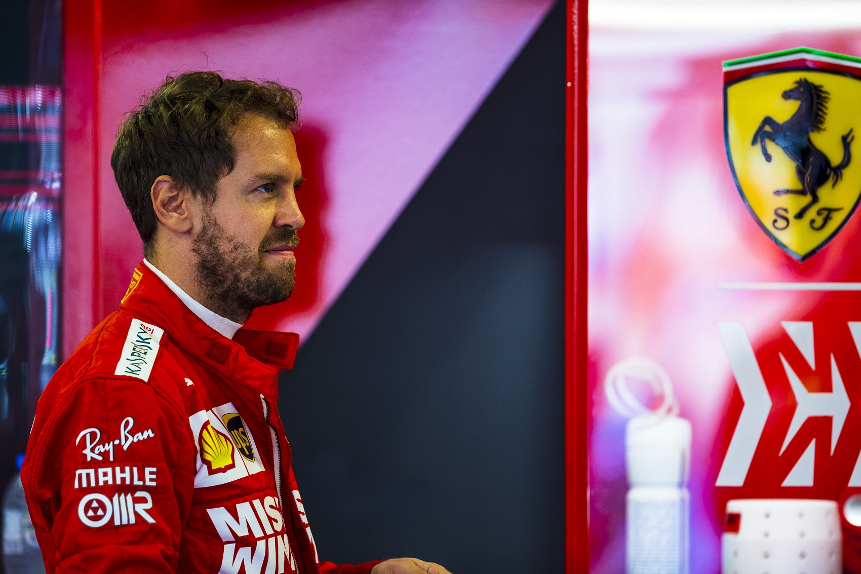 Vettel, racingline