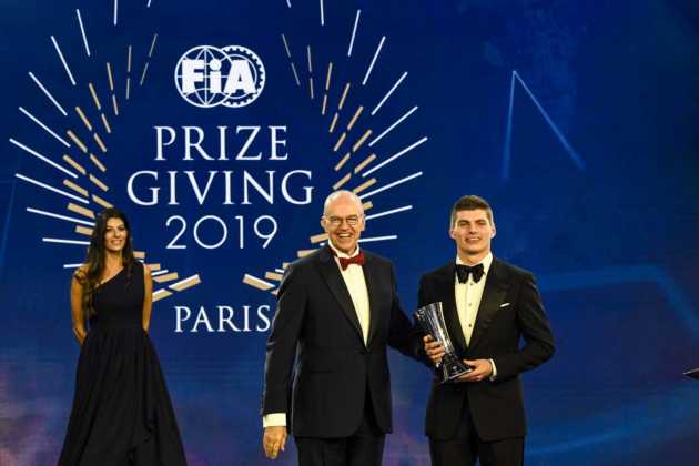 FIA G&aacute;la, Max Verstappen