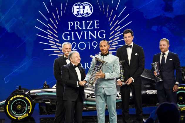 FIA G&aacute;la, Lewis Hamilton