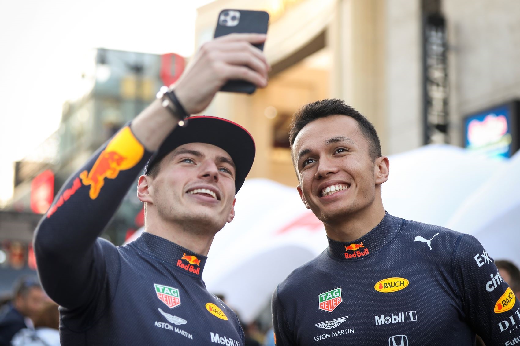 Max Verstappen, Alex Albon, Red Bull, racingline
