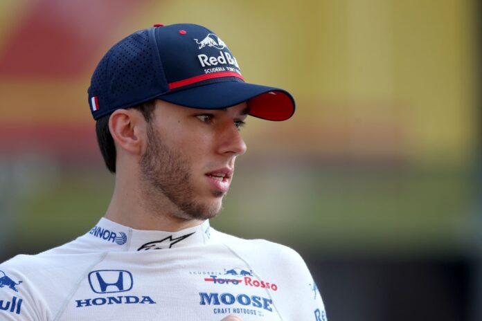 Pierre Gasly, Toro Rosso, racingline