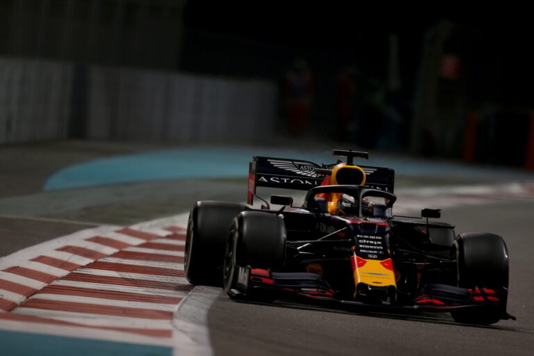 Verstappen, racingline