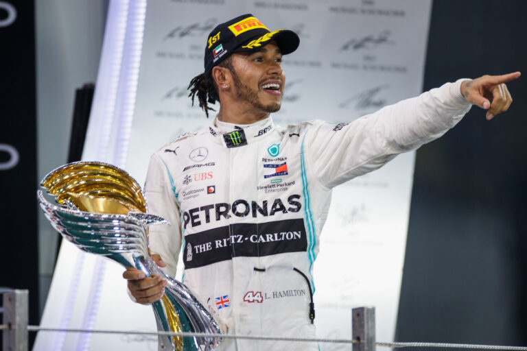 Hamilton, racingline
