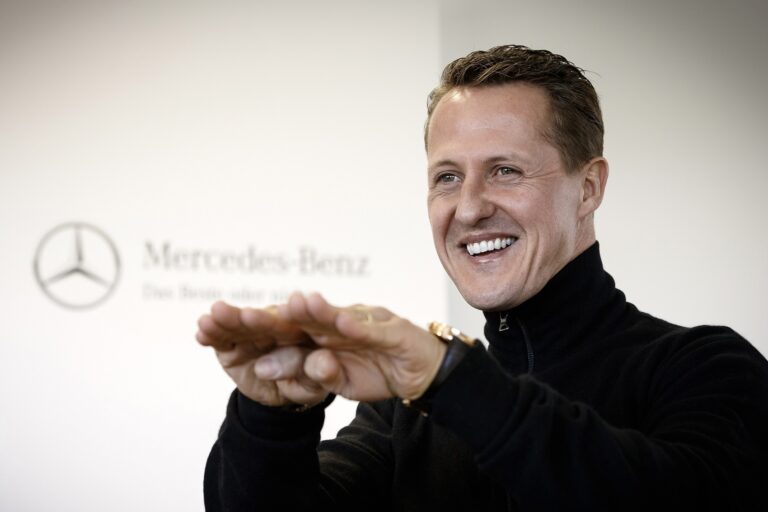 Schumacher, racingline