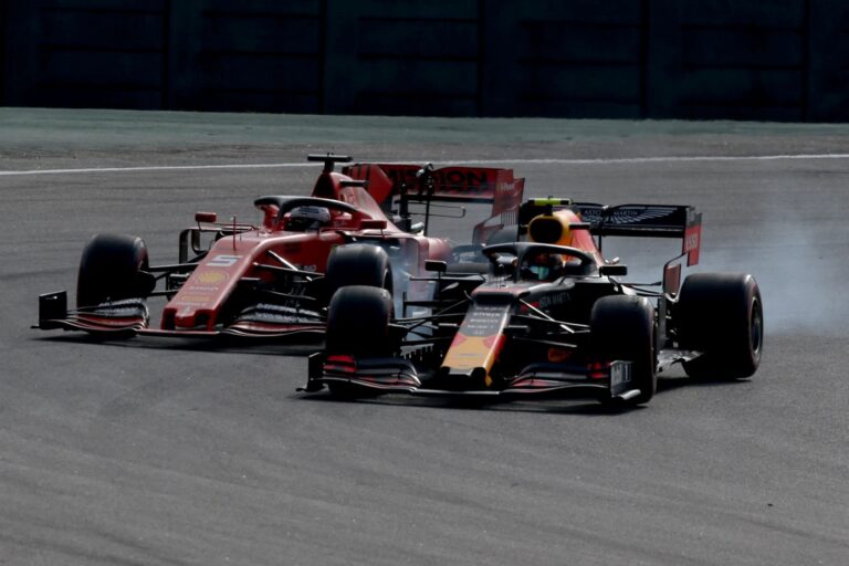 Alexander Albon, Sebastian Vettel, Ferrari, Red Bull, racingline