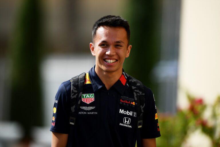 Albon, Red Bull, racingline