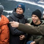 Alex Albon, Pierre Gasly, Sebastian Vettel, alpesi sí, alpesi sí