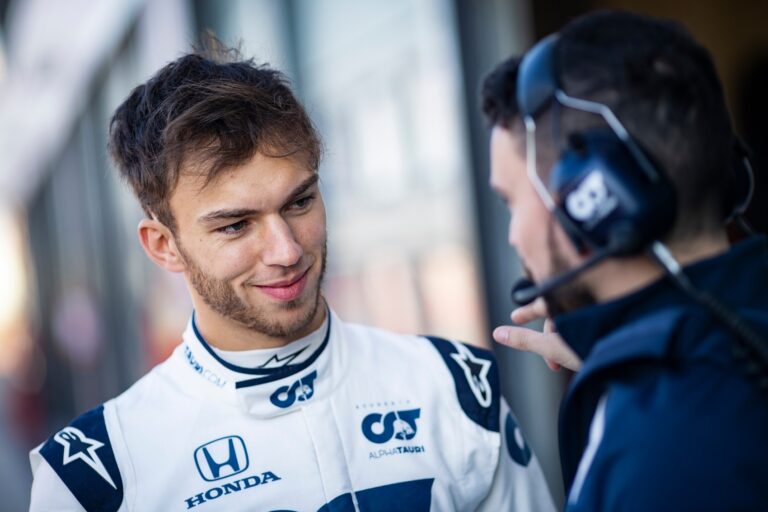 Gasly, racingline