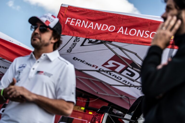Alonso, racingline
