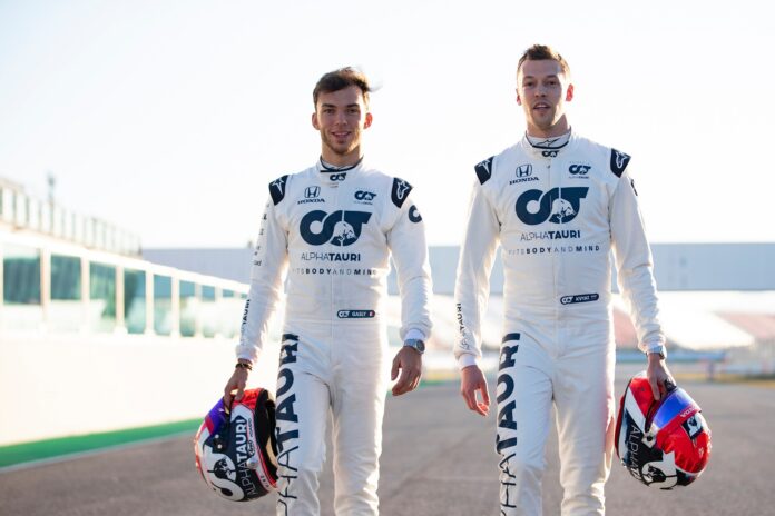 Daniil Kvyat, Pierre Gasly, alpha tauri