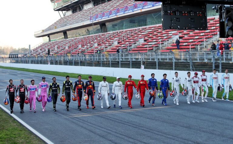 F1 drivers 2020, szezon, versenyzők, teszt