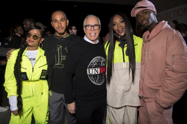 Tommy Hilfiger, Lewis Hamilton, H.E.R., Naomi Campbell