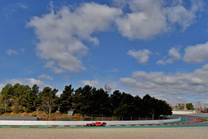 Charles Leclerc, Ferrari, racingline