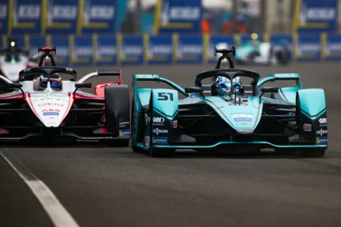 Formula E, racingline
