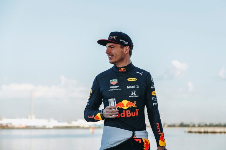 Verstappen, racingline