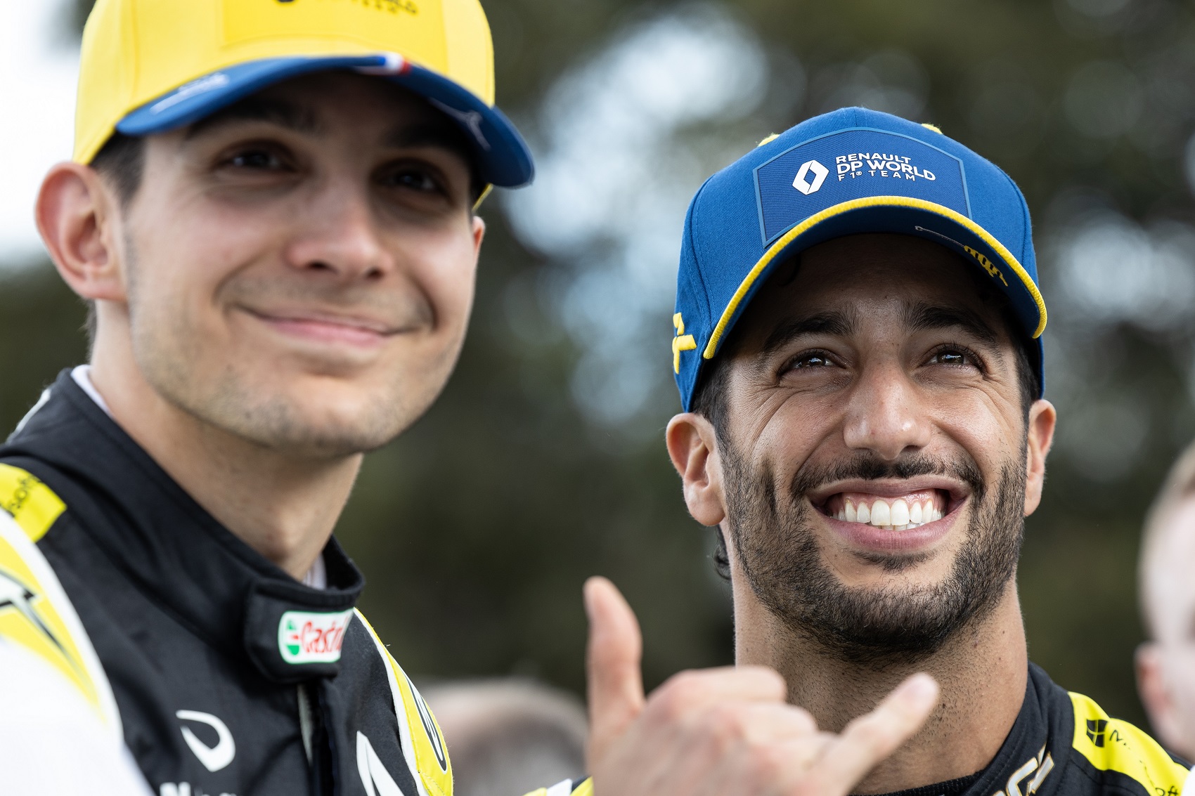 Esteban Ocon, Daniel Ricciardo
