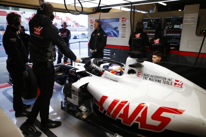 Haas, racingline