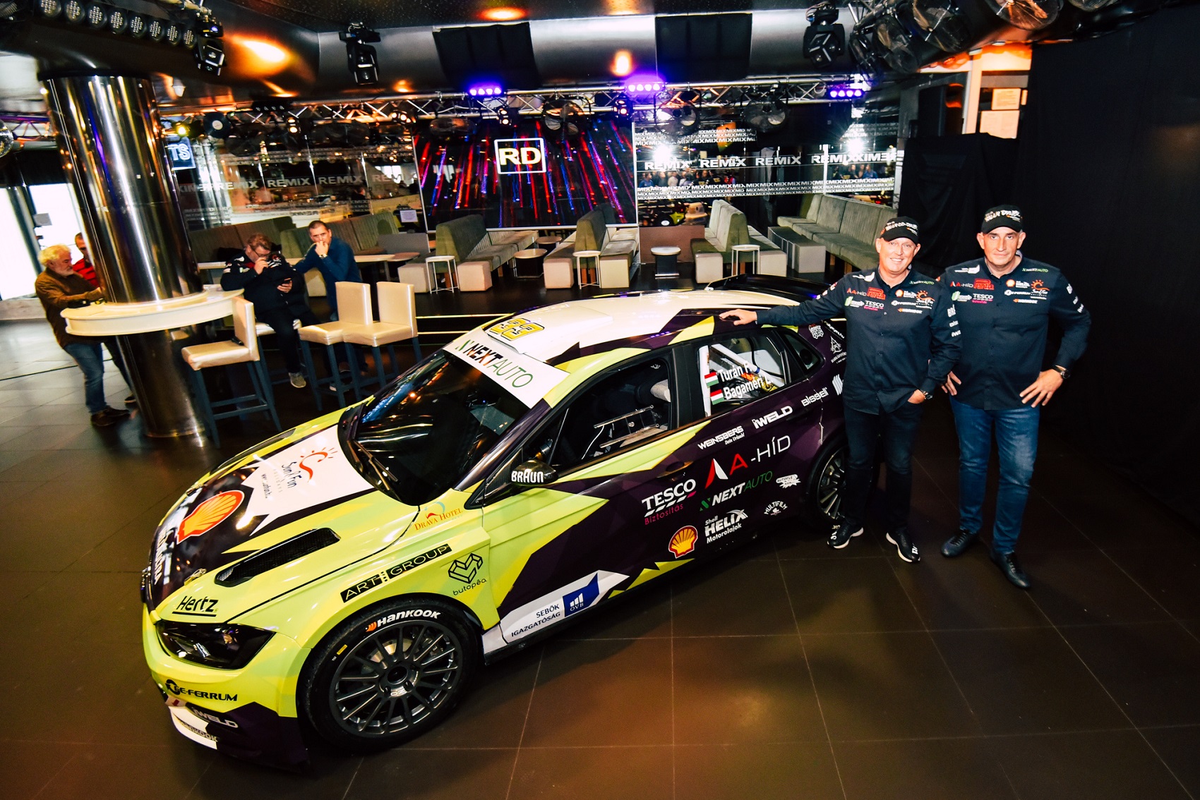 Új autóval vág neki a 2020-as szezonnak Turán Frici és Bagaméri Laci