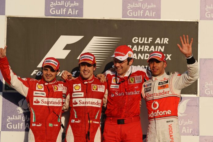 f1 2010 bahrein ferrari