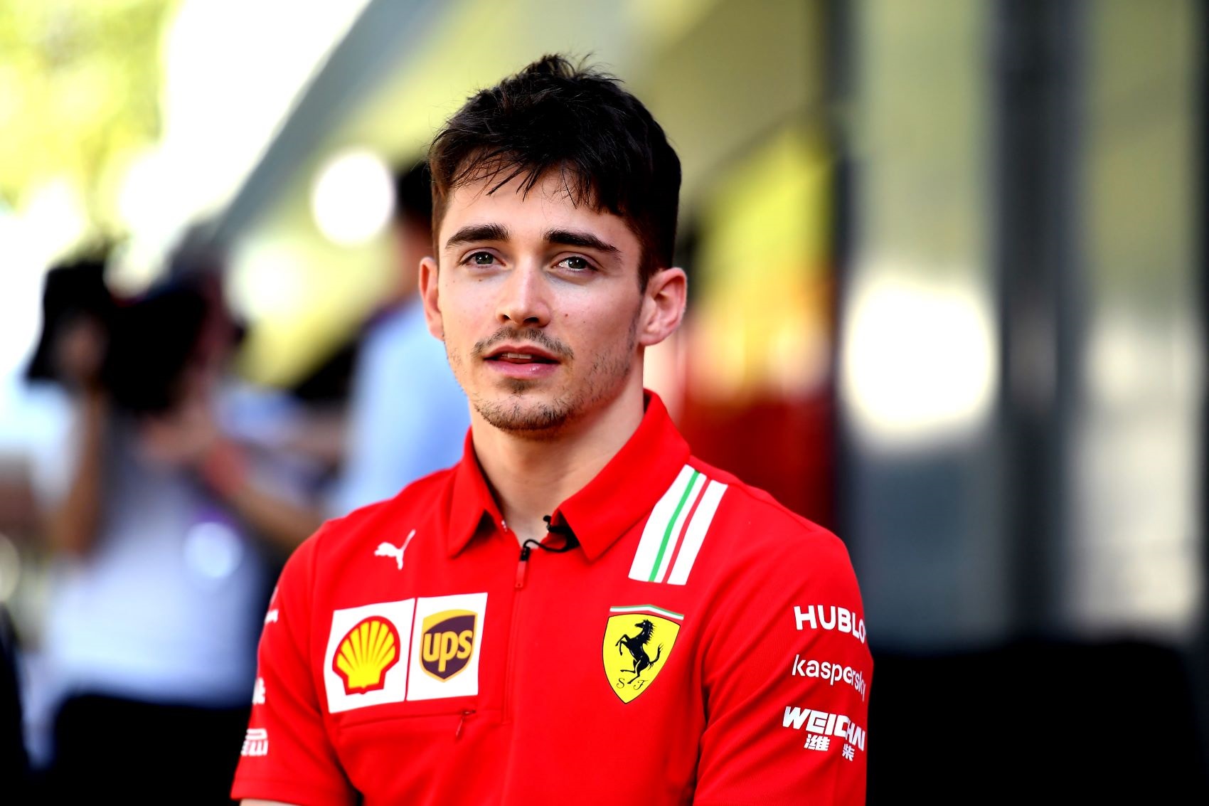 Charles Leclerc, Ferrari, racingline