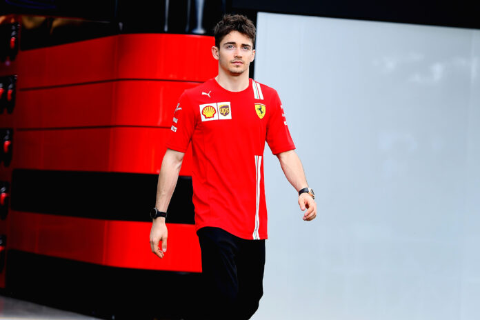 Charles Leclerc Ferrari,, racingline