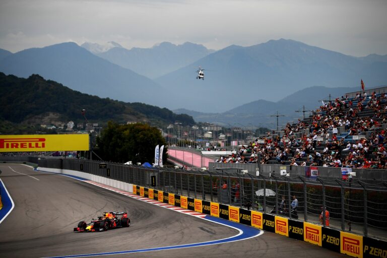 Szocsi, racingline, Forma-1