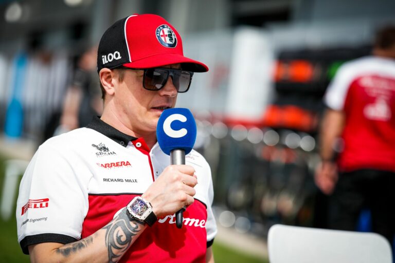 Räikkönen, racingline