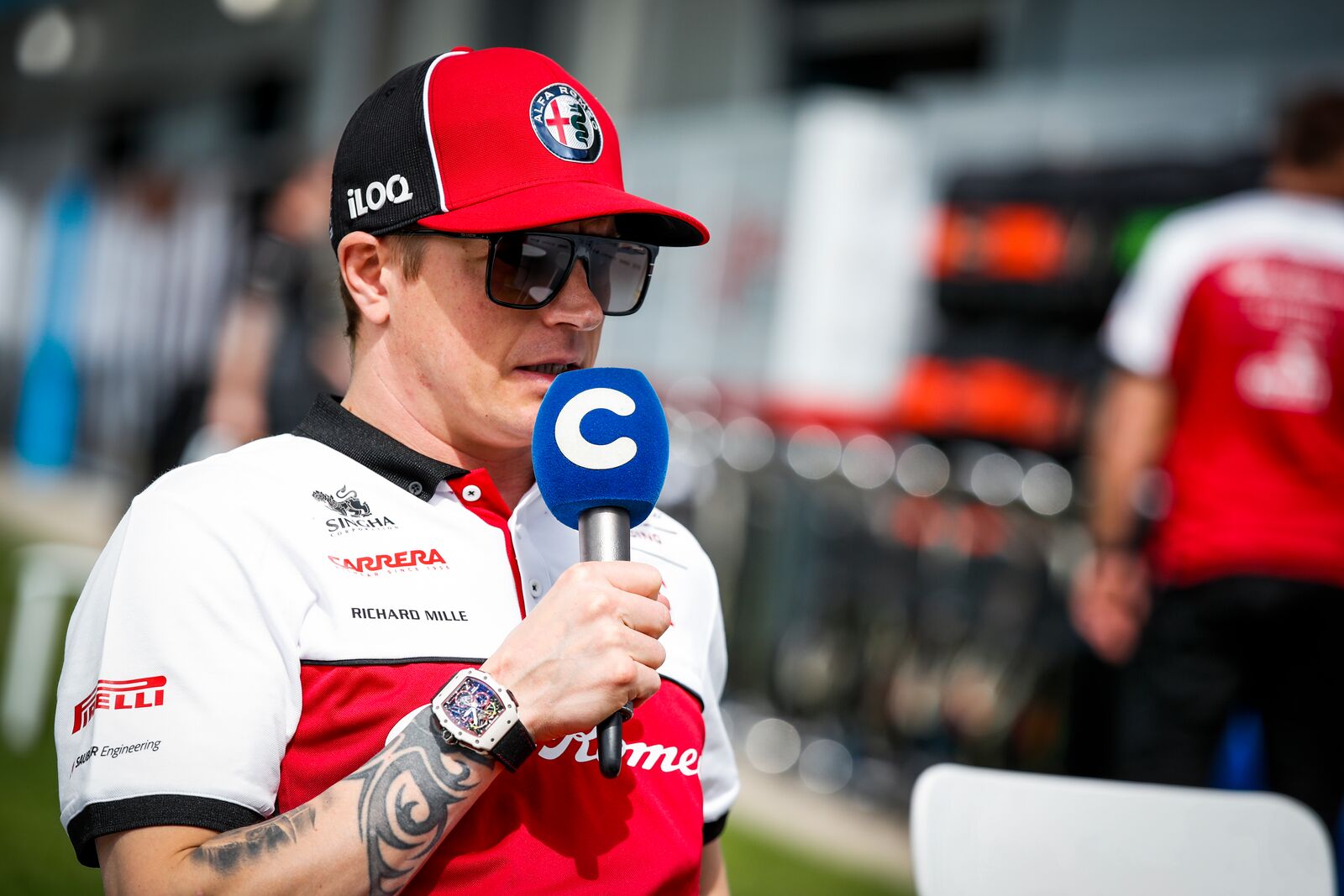 Räikkönen, racingline