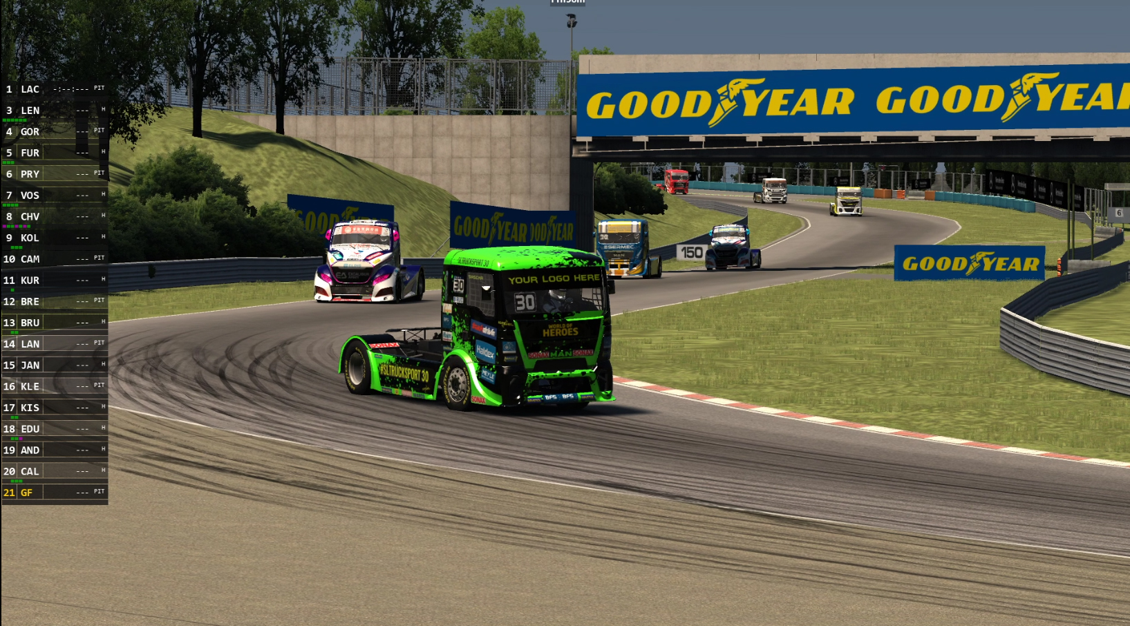 A kamion EB szervezői is digitális versenyeket rendeznek!