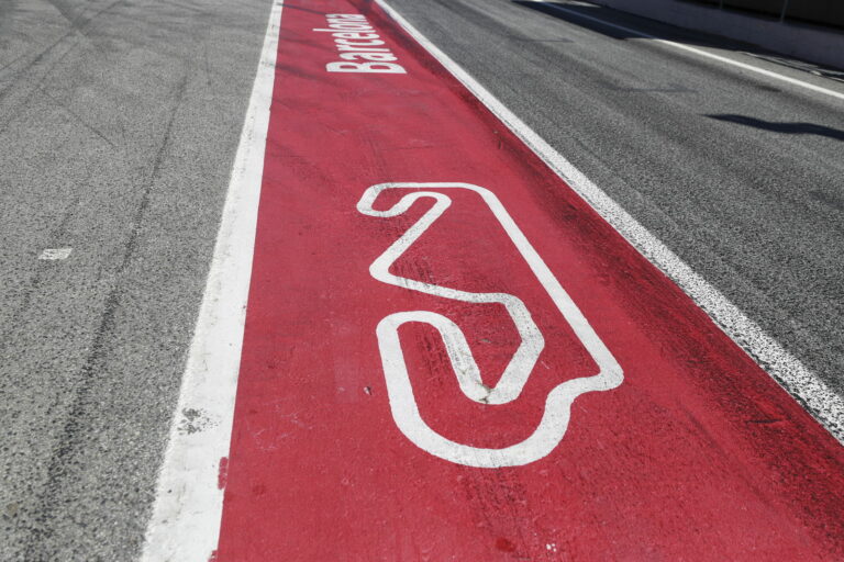 Barcelona, racingline