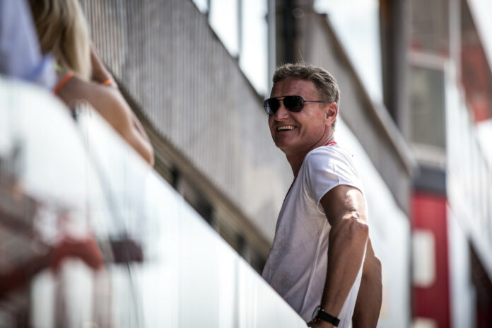 Coulthard, racingline