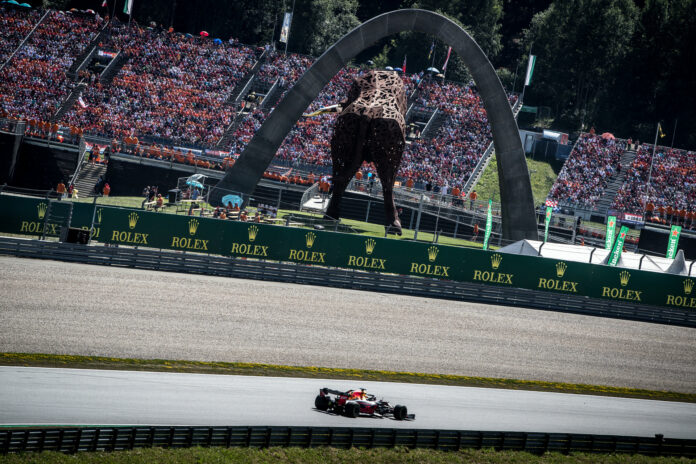 Ausztria, Red Bull Ring, racingline