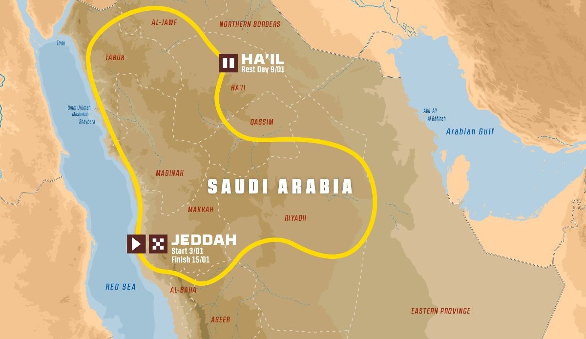 Dakar 2021: Kihívásokkal teli, technikás útvonal!