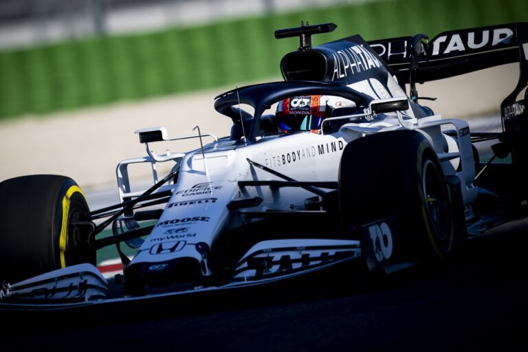 Pierre Gasly, AlphaTauri, racingline