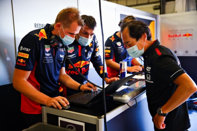 Alex Albon, Toyoharu Tanabe, Red Bull, Honda, racingline