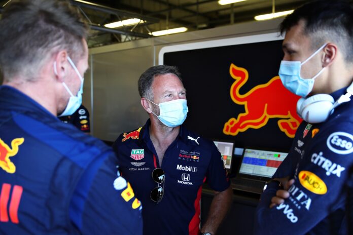 Christian Horner, Alex Albon, Red Bull, racingline